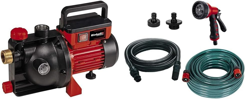 Einhell Gartenpumpe GC-GP 6040 ECO (600 W, max. 3.6 bar, 4000 L/h Fördermenge, Wassereinfüllöffnung