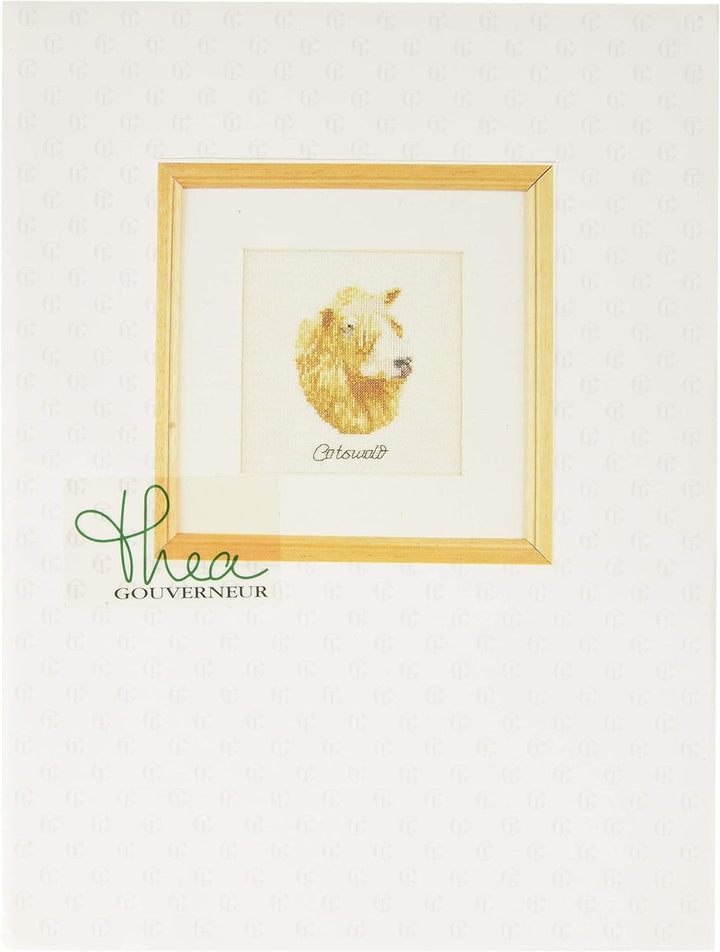 Thea GOUVERNEUR SINCE 1959 2009A Kreuzstich-Set, Mehrfarbig, 13x13cm
