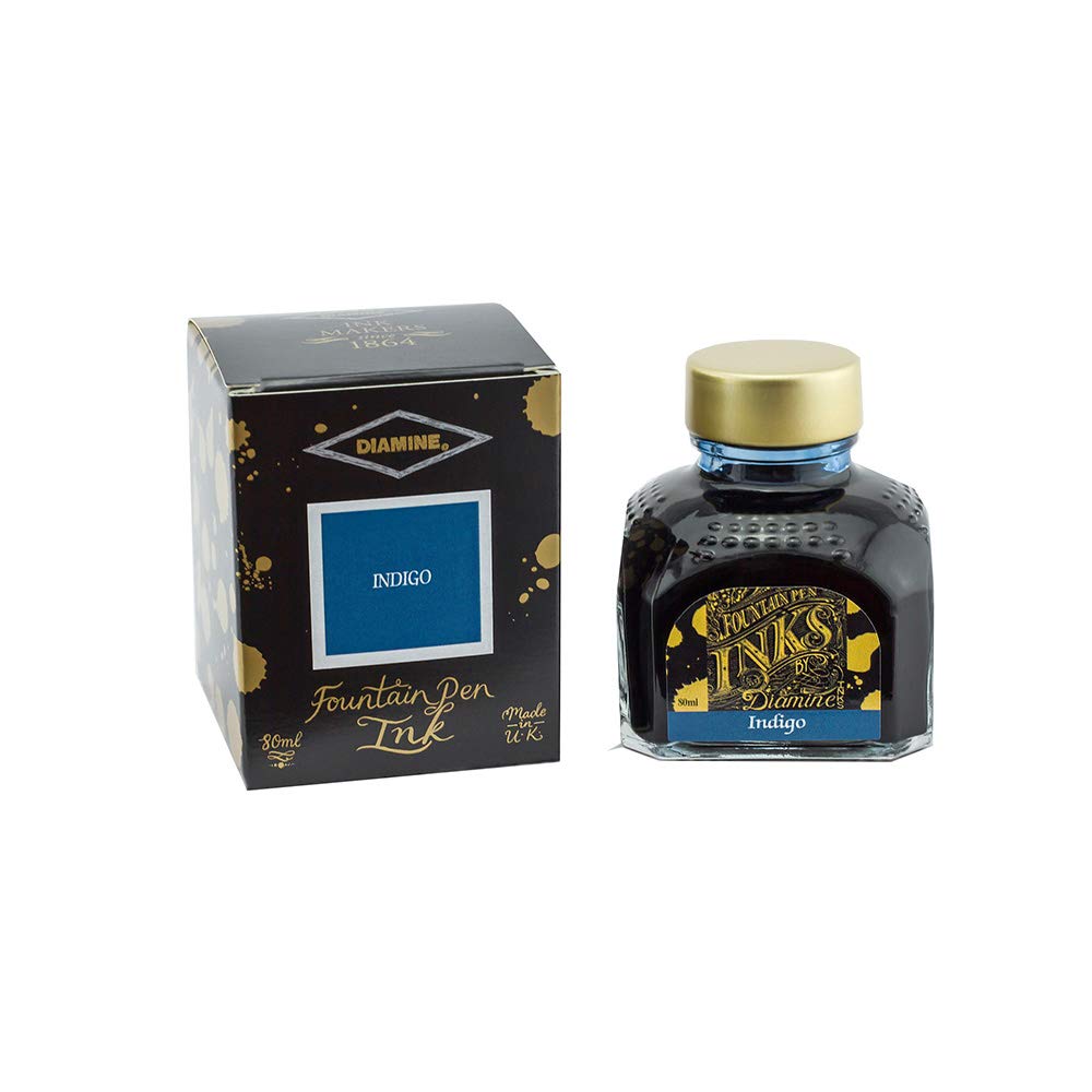 Diamine Füllfederhalter-Tinte, 80 ml, Türkis indigo, 80 ml