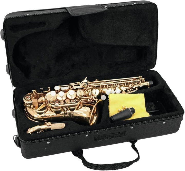 DIMAVERY SP-20 Bb Sopransaxophon, gold | Sopran-Saxophon, gebogen