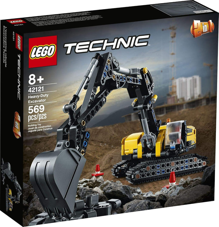LEGO Technic 42121 - Raupenbagger/Raupentraktor 2-in-1 (569 Teile)