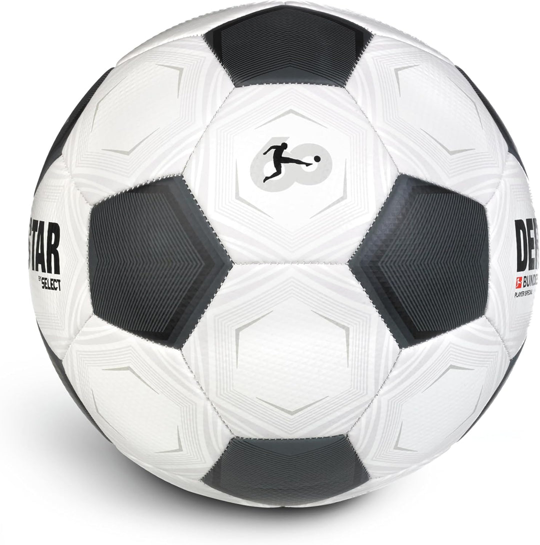 Derbystar Bundesliga Player Special v25 Fussball, Grösse 5, Freizeitball, Design des Offiziellen Spi