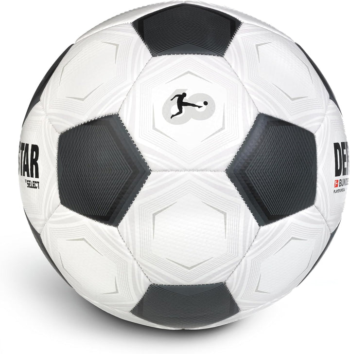 Derbystar Bundesliga Player Special v25 Fussball, Grösse 5, Freizeitball, Design des Offiziellen Spi