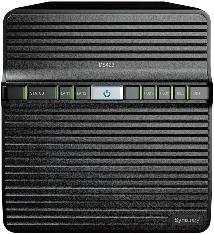 Synology DS423 4-Bay-Desktop-NAS-Lösung, Mechanische Festplatte Enclosure Gehäuse, Enclosure Gehäuse