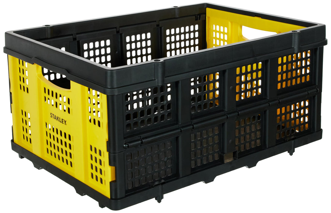 Stanley Stabile Klappbox in Industriequalität, Patentierter Faltmechanismus, Solide Konstruktion, Ho