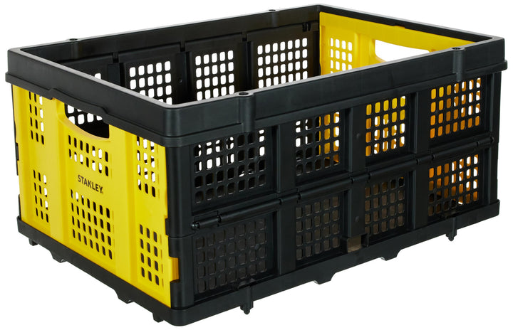Stanley Stabile Klappbox in Industriequalität, Patentierter Faltmechanismus, Solide Konstruktion, Ho