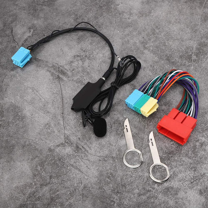 KIMISS Bluetooth Audio Adapter mit Lautsprecher Auto Stereo Passend für A2 A3 8L 8P