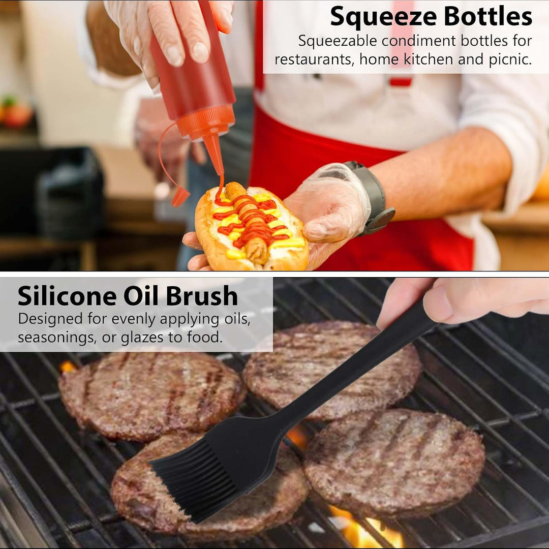 29TLG Plancha Zubehör Set Edelstahl, Grill Zubehör für Männer, Smash Burger Set mit Grillspachtel, B