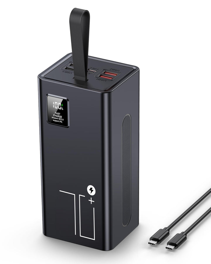 2026 grosse Powerbank 70000mAh, Power Bank 30W PD USB-C Schnellladefunktion, Externer Akku mit, 5 Au