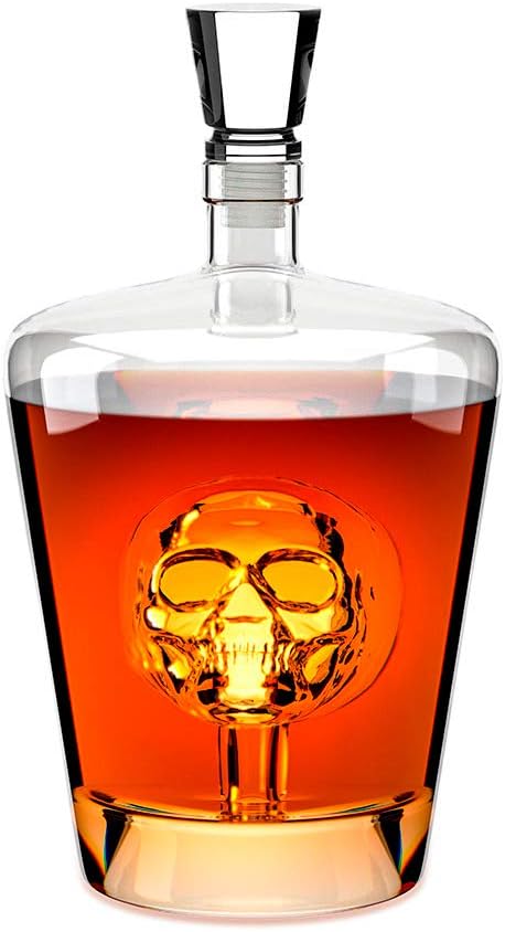 balvi - Poison Spirituosen. Spirituosen 1 l Fassungsvermögen. Darin befindet Sich EIN Schädel. Herge