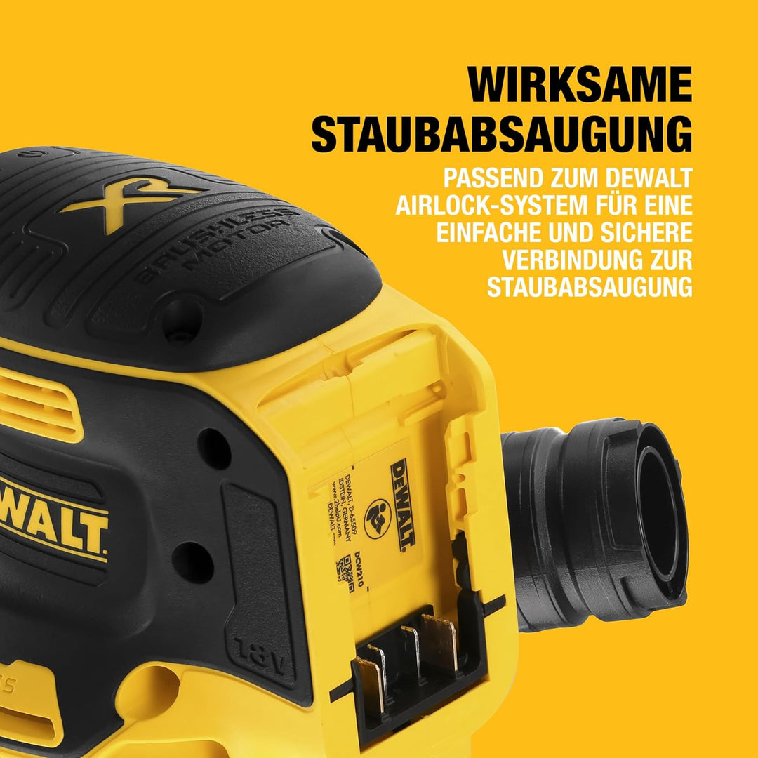 DEWALT DCW210N-XJ Solo Device Roll Over Image to Zoom DCW210N Cordless Orbital Sander Brushless 18
