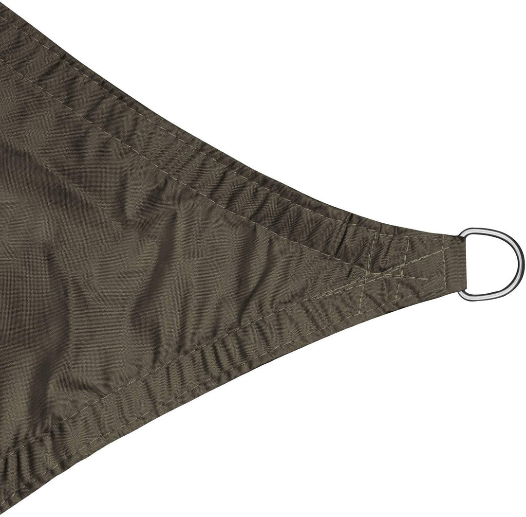 Sonnensegel wasserdicht Polyester 3x4m rechteckig Sonnenschutz - anthrazit Anthrazit 3x4m rechteckig
