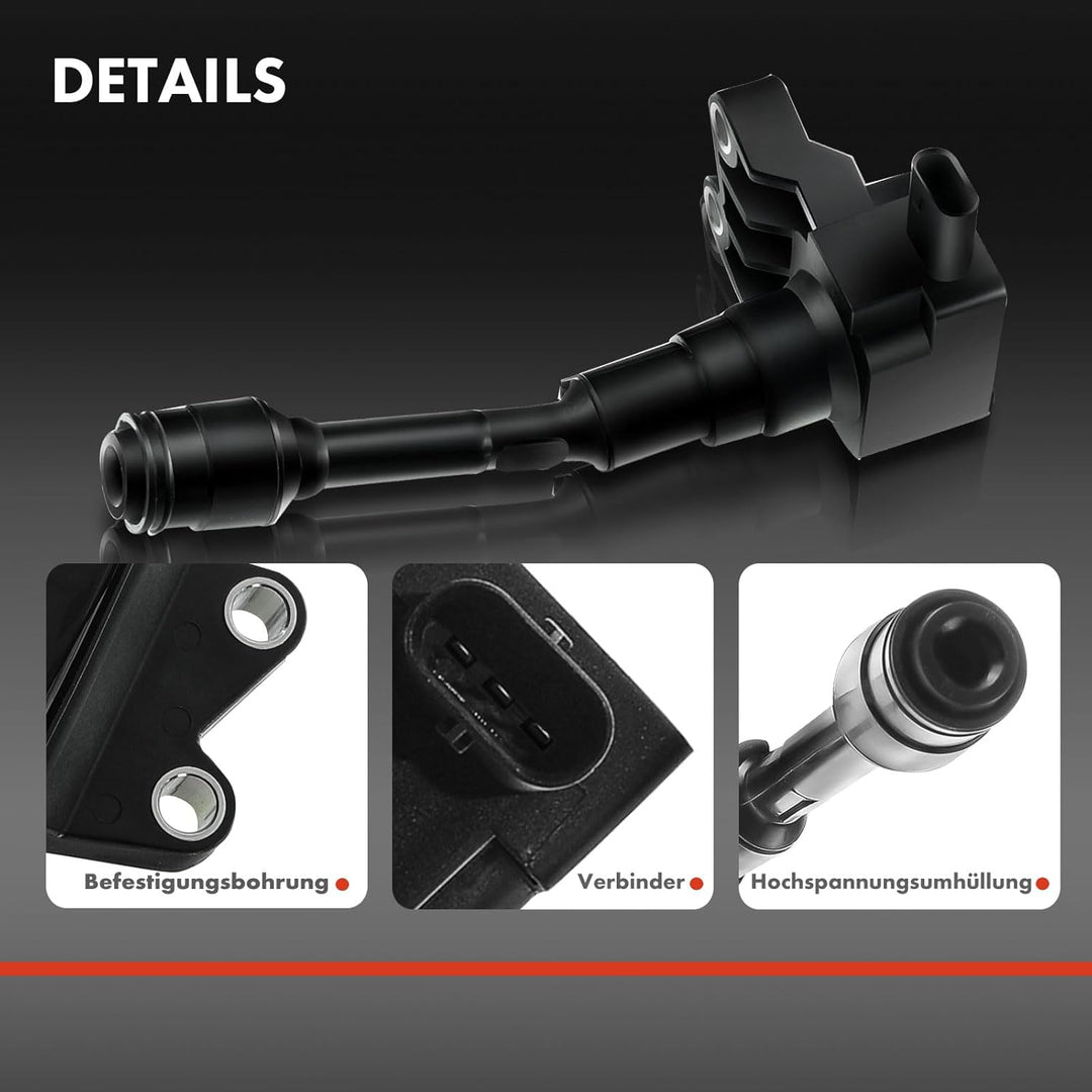 3x Zündspule für B-Max JK C-Max II DXA/CB7 Ecosport Fiesta VI/III Mondeo V Tourneo Connect/Courier T