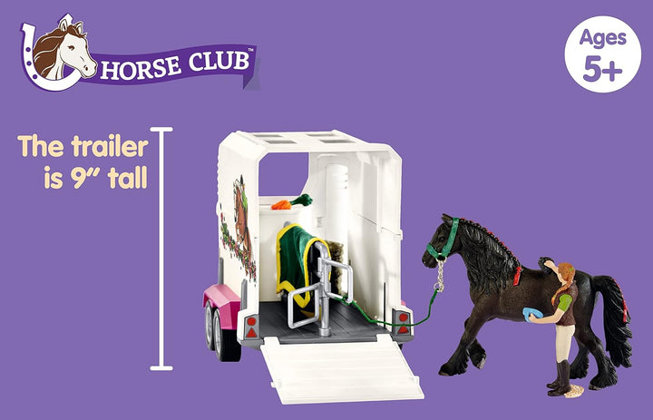 Schleich 42346 Horse Club Pk Up with Horse Box alte Verpackung, alte Verpackung