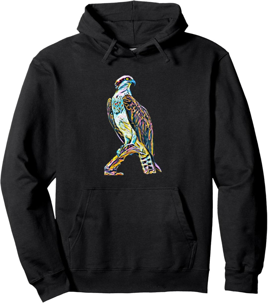 Falke Motiv Raubvogel Vögel Tiere Schnabel Krallen Falken Pullover Hoodie