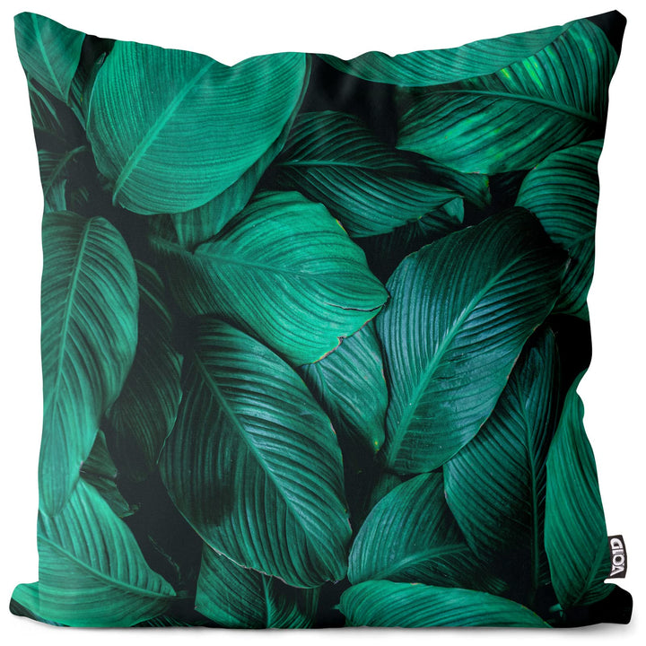 VOID Tropische Blätter Kissenbezug Kissenhülle Sofakissen Kissen Deko Outdoor-Kissen Dekokissen, Kis