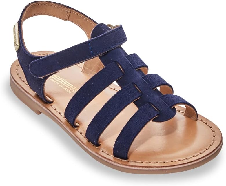 Les Tropéziennes par M. Belarbi Unisex Kinder Biron Sandale 28 EU Marine Multi, 28 EU Marine Multi