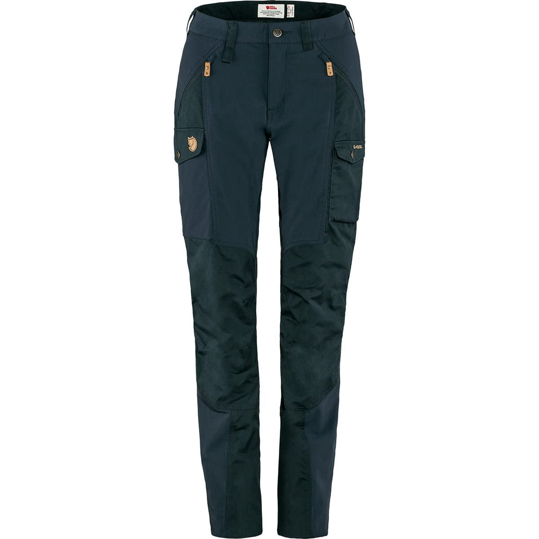 Fjällräven Damen Nikka Trousers Curved W Hose 46 Dunkelblau, 46 Dunkelblau