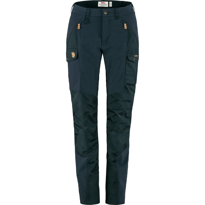 Fjällräven Damen Nikka Trousers Curved W Hose 46 Dunkelblau, 46 Dunkelblau