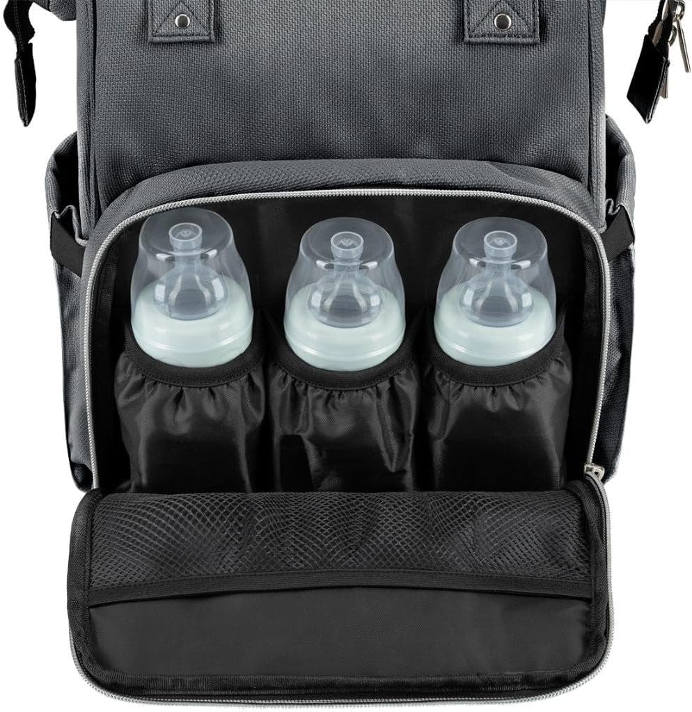 kikka boo Siena Grey Tasche Dunkelgrau, Dunkelgrau