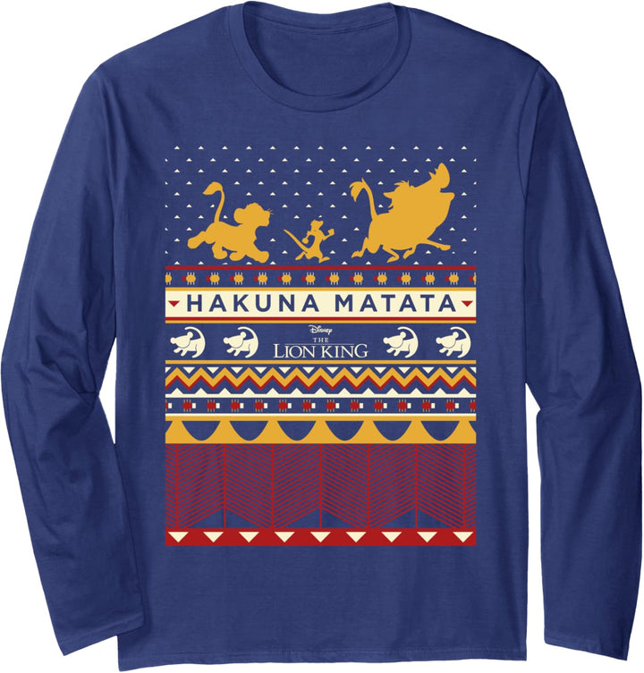 Disney Girl's Lion King Hakuna Matata Langarmshirt