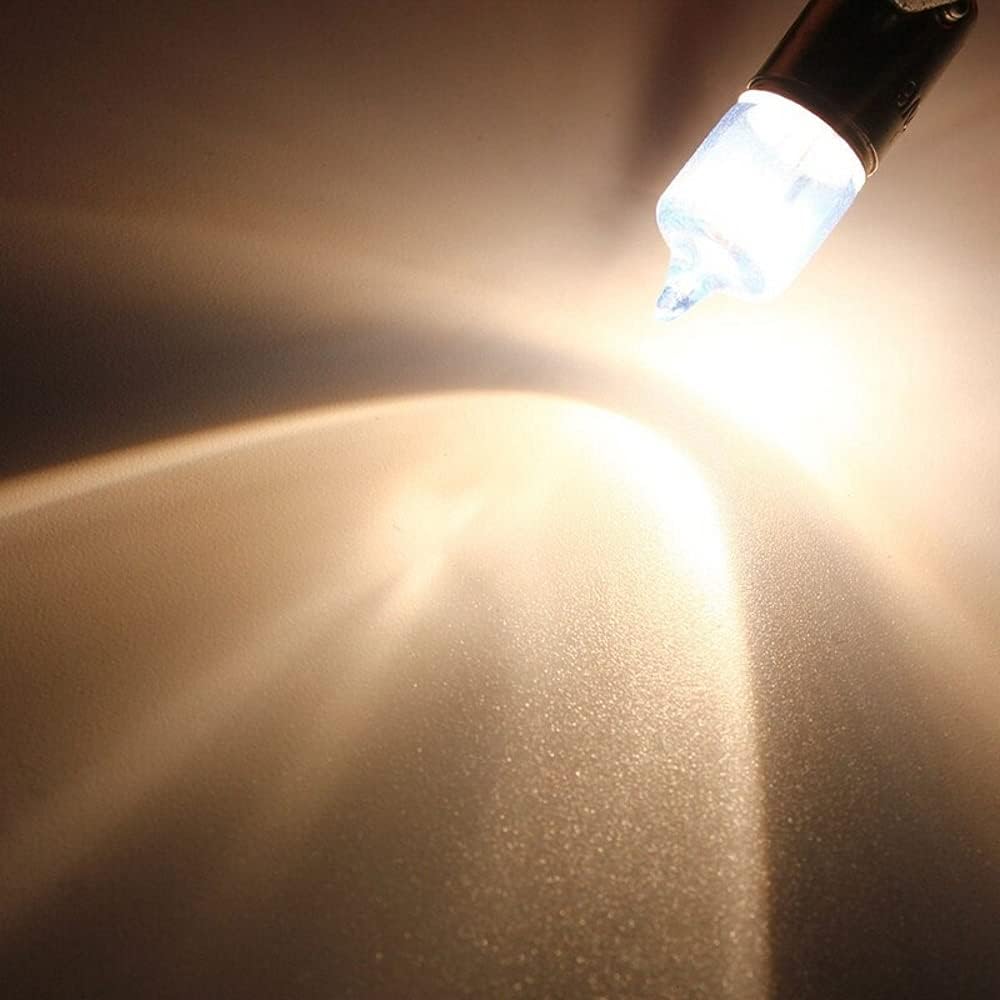 10x Super Weiss H6W 12V BAX9s Original Jurmann Trade Xenon Look 6000K Halogen Ersatz PKW Lampe