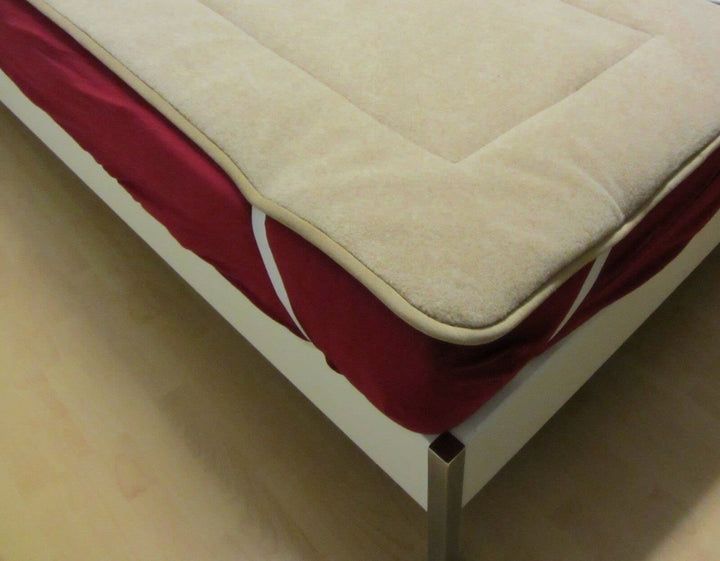 Unterbett Alpaca, Matratzenauflage, Bettauflage, Schonbezug 100% Wolle (90x200), 90x200