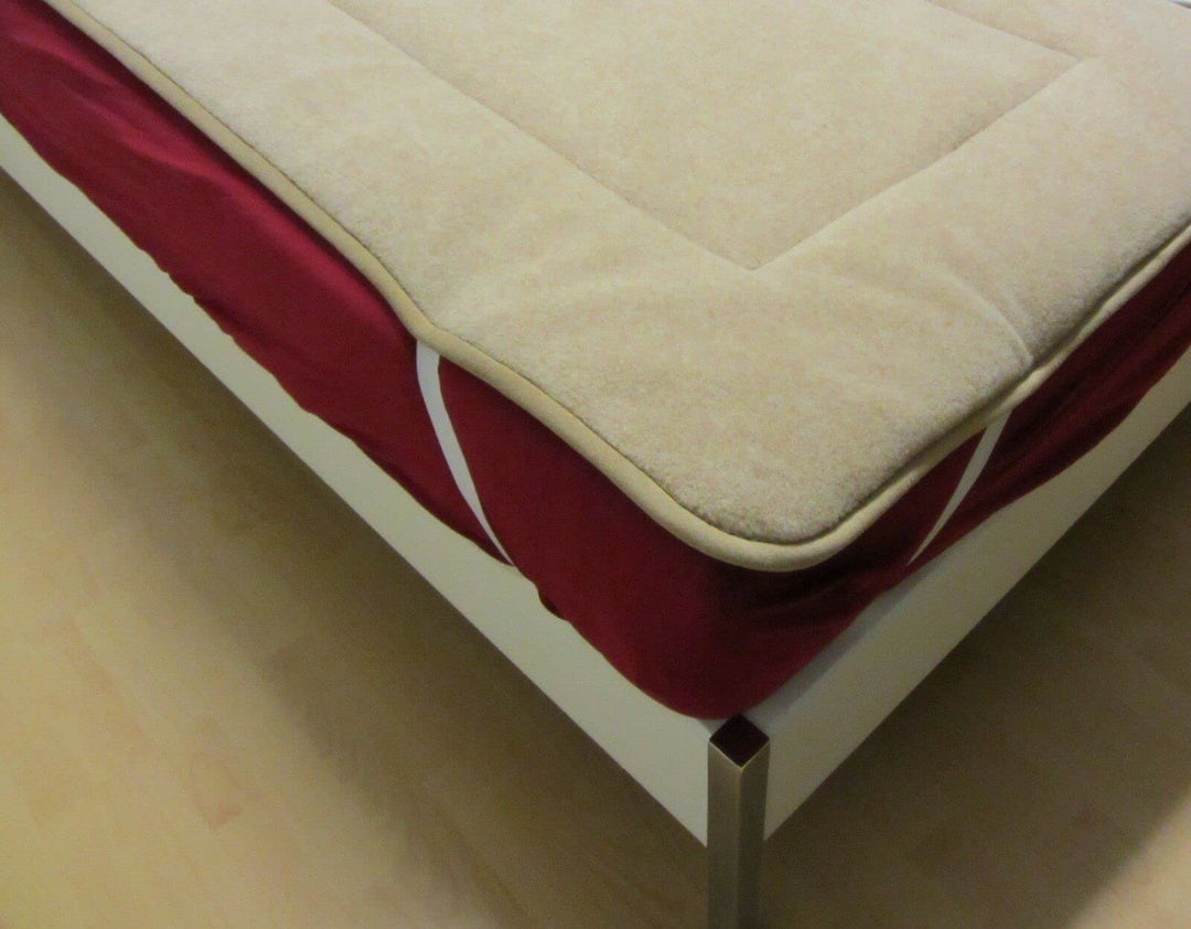 Unterbett Alpaca, Matratzenauflage, Bettauflage, Schonbezug 100% Wolle (90x200), 90x200