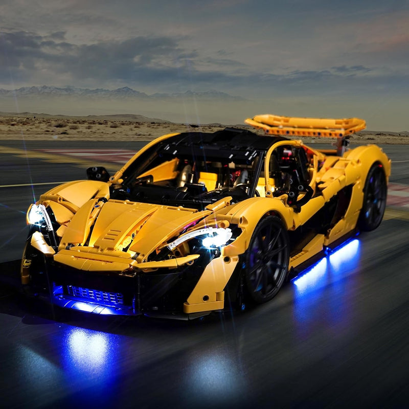 LocoLee Licht Set Kompatibel mit Lego McLaren P1 Sonderanfertigung Version, Nur Lichter Set - Kein M