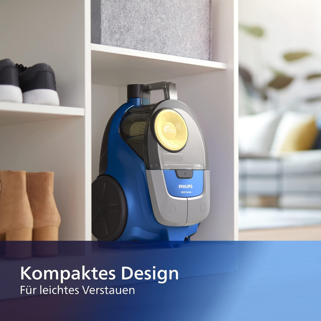 Philips Domestic Appliances XB2125/09 Beutelloser Staubsauger Serie 2000, 850 W, PowerCyclone 4, Sup