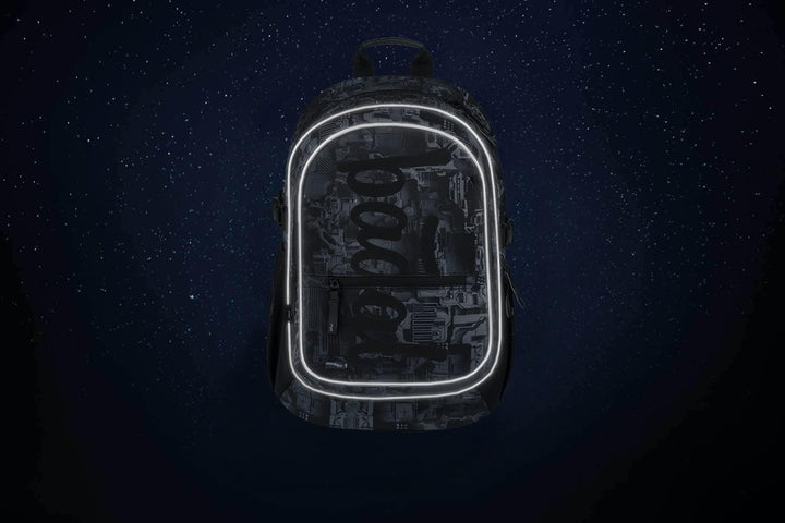 Baagl Schulrucksack Set Jungen 3 Teilig, Schultasche für Grundschule Volksschule, Grundschule Ranzen
