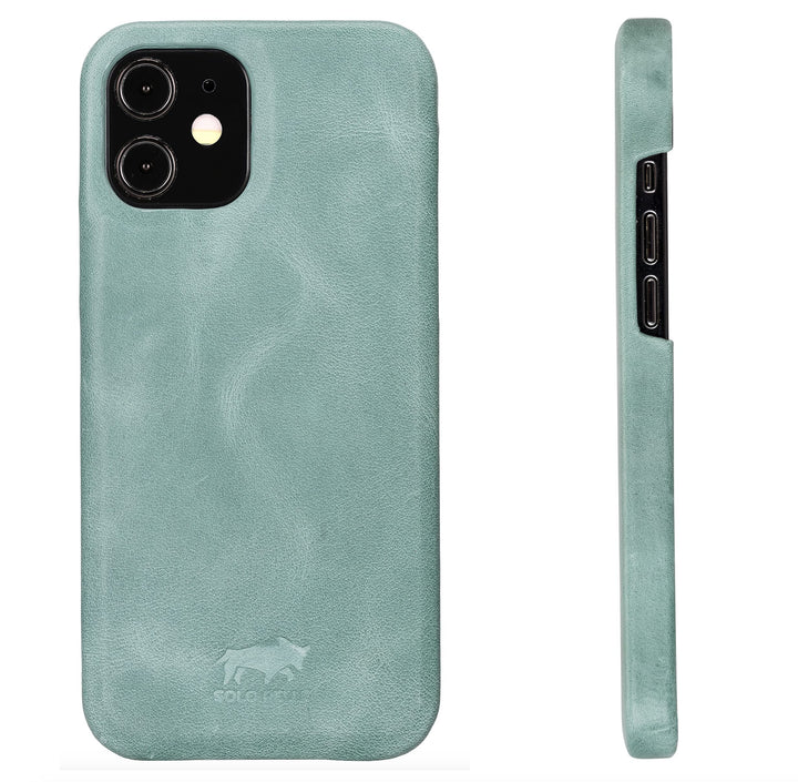 Solo Pelle Lederhülle für das iPhone 12 Pro Max in 6.7 Zoll Princeton Case Leder Hülle Ledertasche B