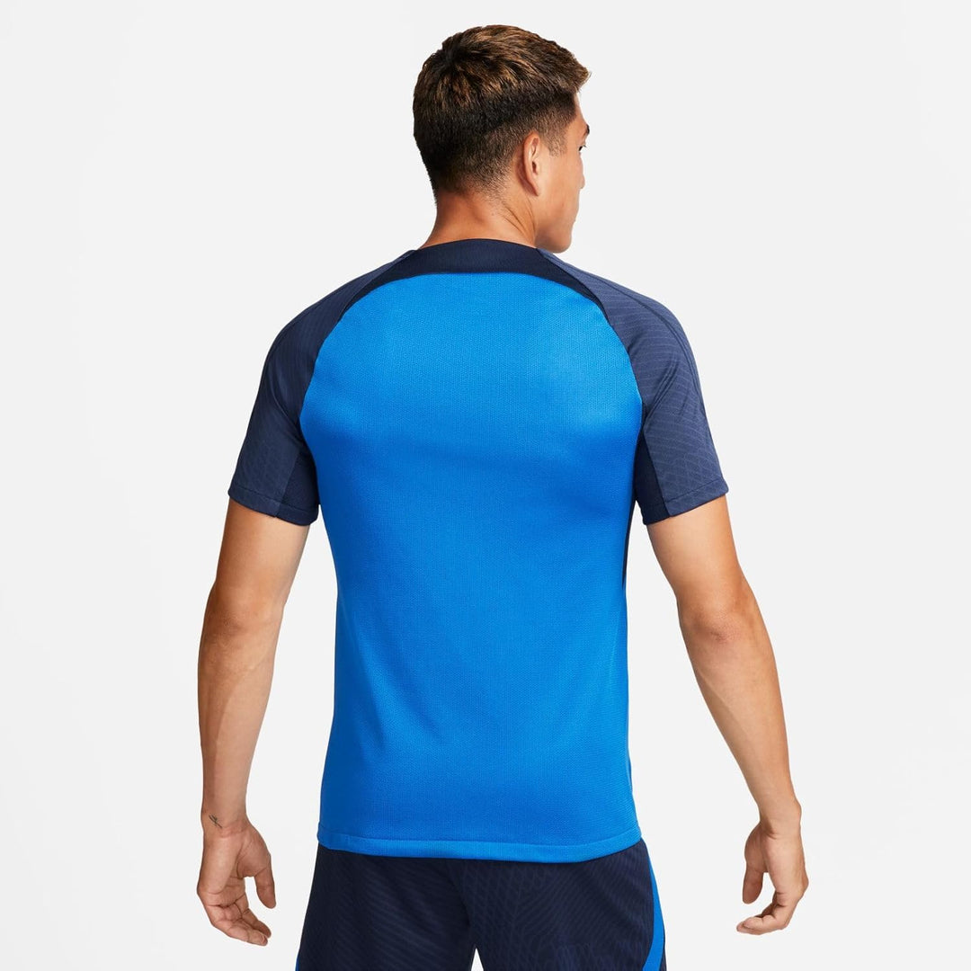 Nike Herren M Nk Df Strke Iii JSY Ss T-Shirt S Royal Blue/Obsidian/Obsidian/White, S Royal Blue/Obsi