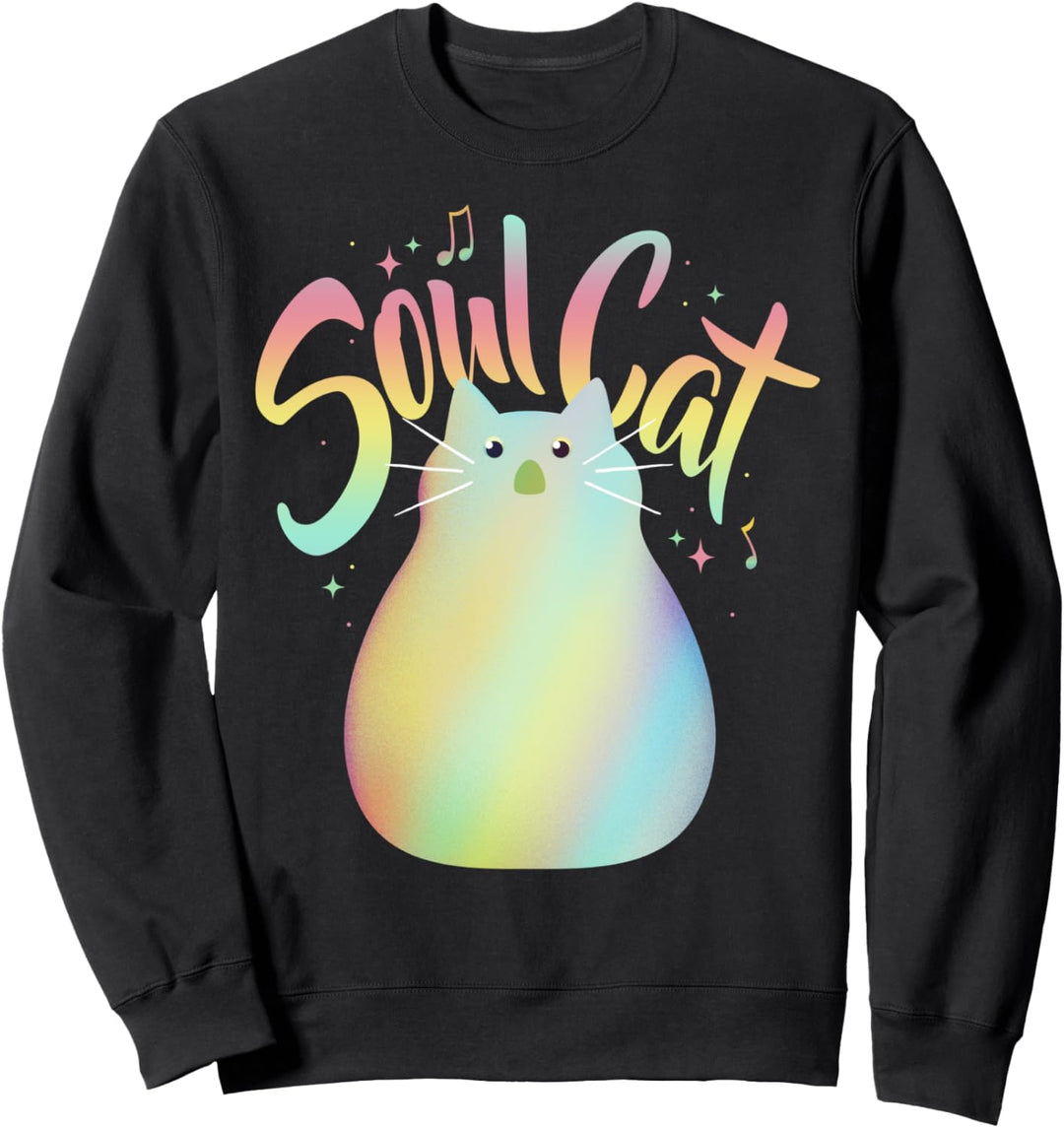 Disney Pixar Soul Cat Gradient Sweatshirt