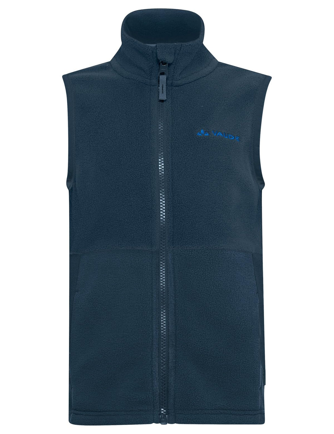 VAUDE Kinder Fleece Weste Kids Pulex Vest II, warm, weich, pflegeleicht und schnelltrocknend 122-128