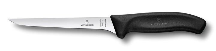 Victorinox, Swiss Classic, Profi Ausbeinmesser, Extra Scharfe Klinge, gerader Schliff, 15 cm, Robust