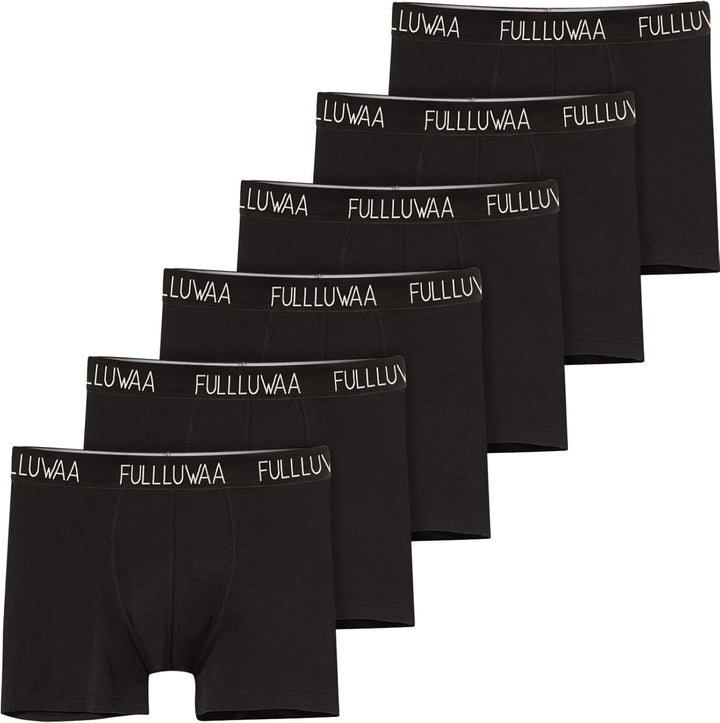 Fullluwaa Boxershorts Herren 6er/10er Pack Retroshorts Trunks Men Unterwäsche Unterhosen Männer Baum