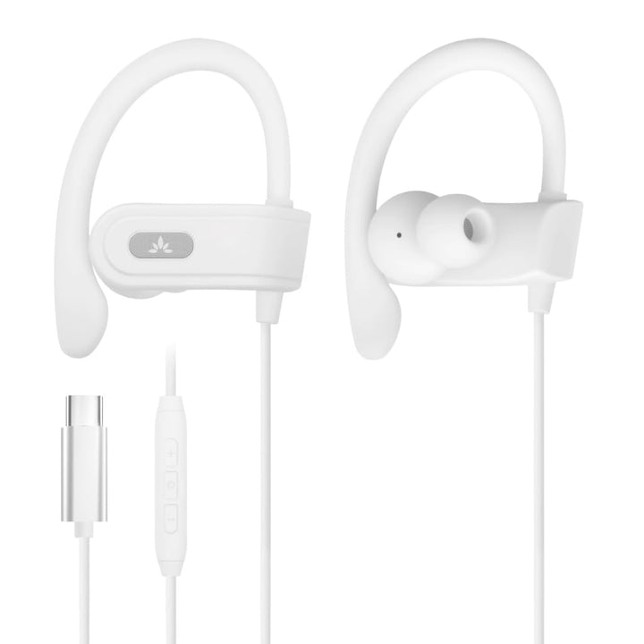 Avantree C171 - USB-C Kabel-Ohrhörer mit Mikrofon & Lautstärkeregler, kompatibel mit iPhone 15 & 16,