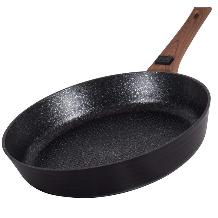 Durandal Légende Bratpfanne 28 cm – Beschichtete Aluguss Pfanne mit abnehmbarem Griff – Ofenfeste Pf