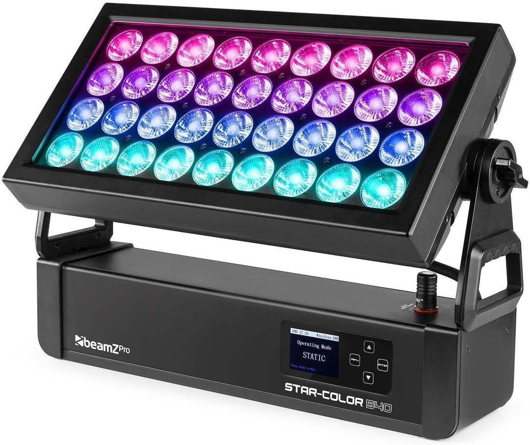 BeamZ Professional StarColor540 - LED Strahler, professionelle Gebäudebeleuchtung, wasserdicht, DMX,