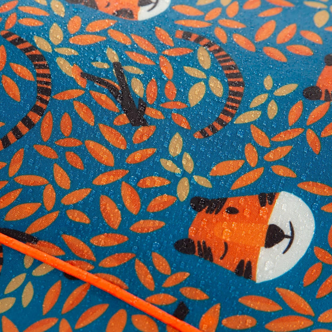 Trespass Bunka Unisex 3-Jahreszeiten-Schlafsack mit Hohlfaserfüllung, Blaugrüner Tiger-Druck