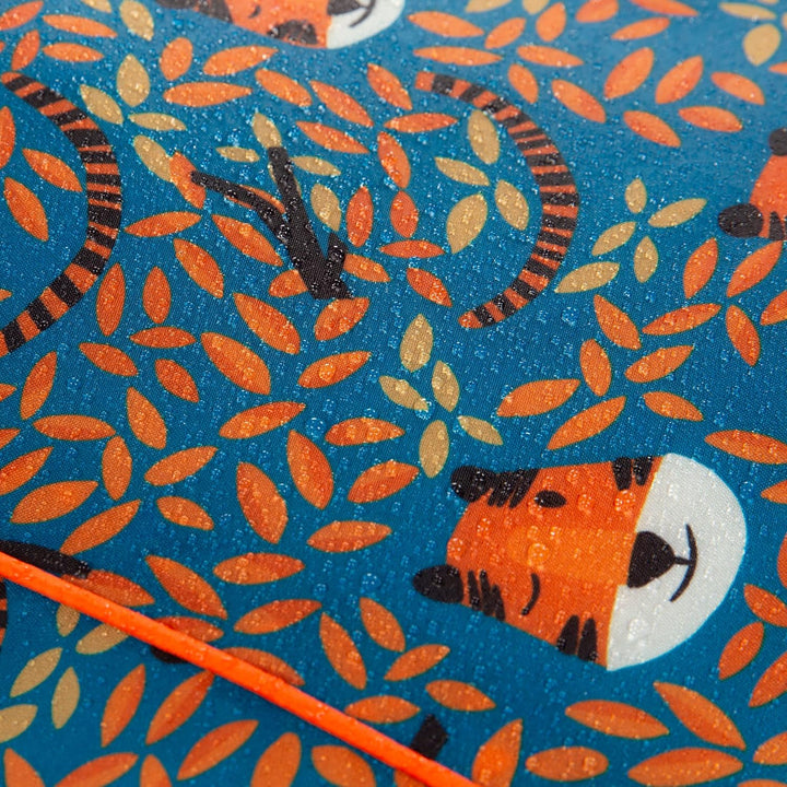 Trespass Bunka Unisex 3-Jahreszeiten-Schlafsack mit Hohlfaserfüllung, Blaugrüner Tiger-Druck