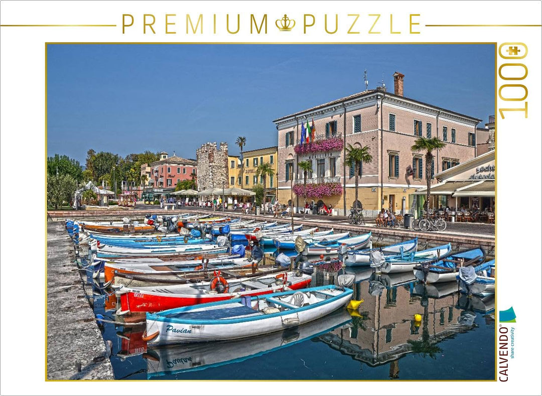 CALVENDO Puzzle Bardolino - Gardasee-Impressionen 1000 Teile Lege-Grösse 64 x 48 cm Foto-Puzzle Bild