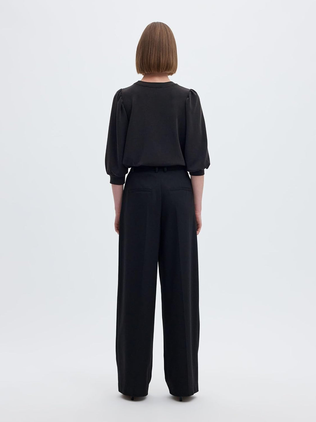 SELECTED FEMME Female Sweatshirt Puffärmel XS Schwarz, XS Schwarz
