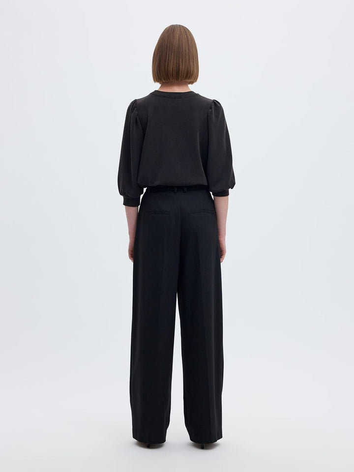 SELECTED FEMME Female Sweatshirt Puffärmel XS Schwarz, XS Schwarz