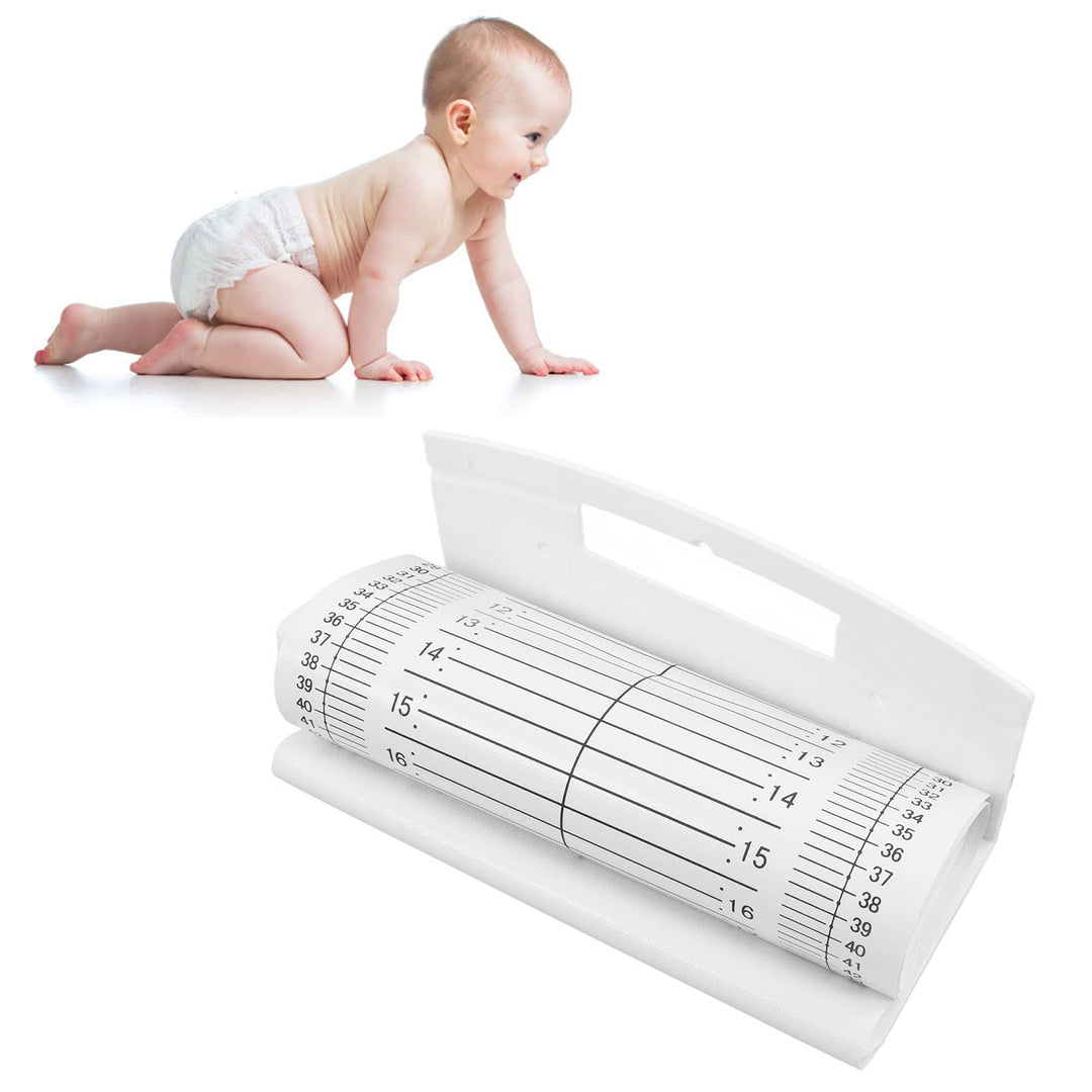 Wachstumsdiagramm für Kinder, Waschbare zusammenklappbare Messlatte für Kleinkinder, Babys, 10-99 cm