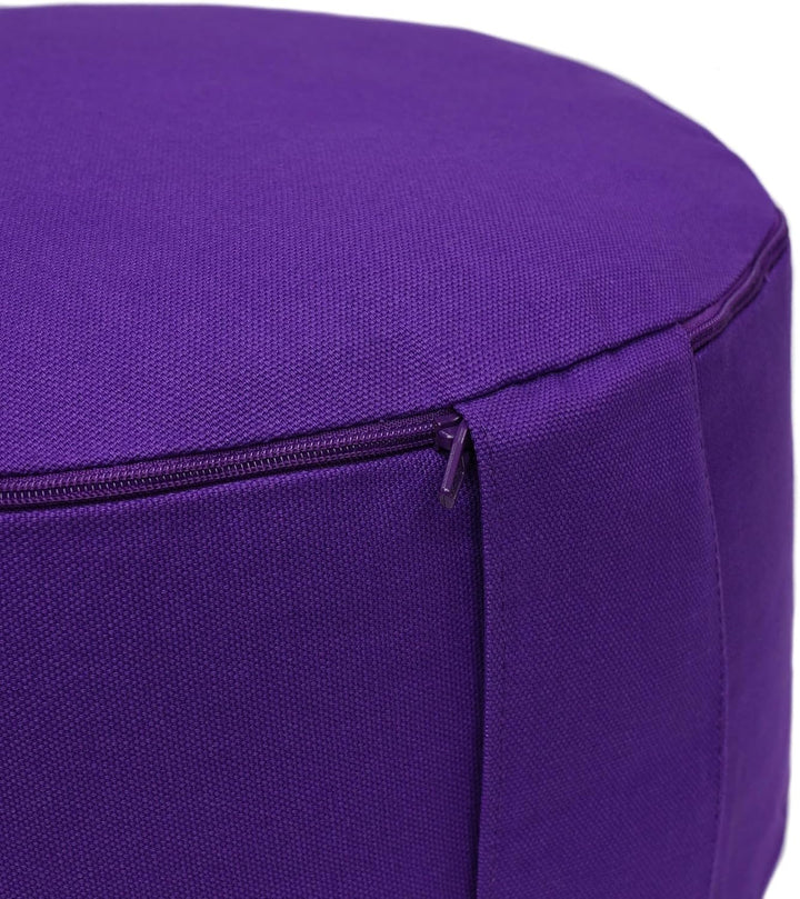Yogabox Meditationskissen Glückssitz Chakra, lila, Lila