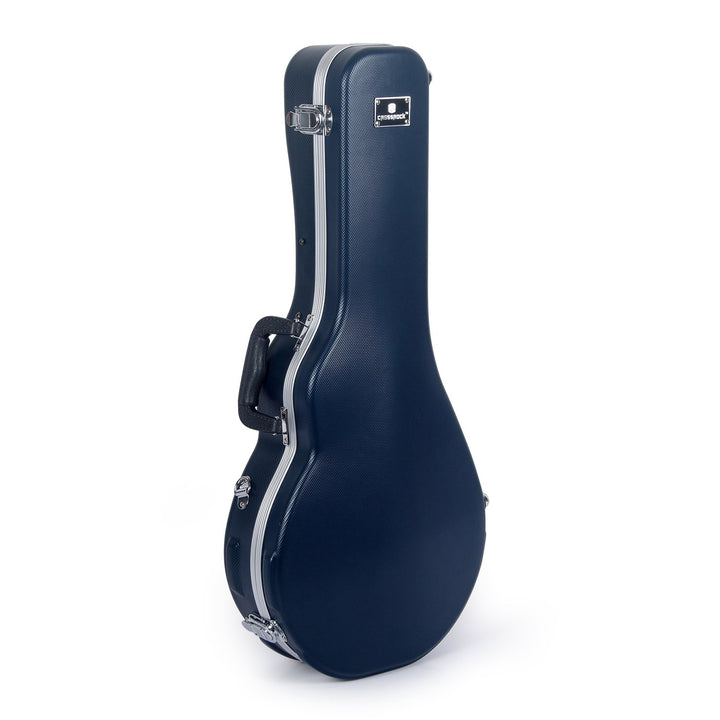 Crossrock CRA860MFBL ABS-Hartschalenkoffer für Mandoline, mit Rucksackriemen, Blau ABS Molded(F-Styl