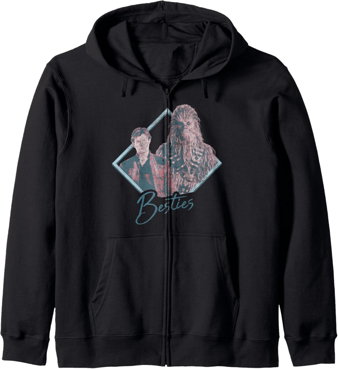 Star Wars Han Solo Movie Chewie Duo Besties Kapuzenjacke