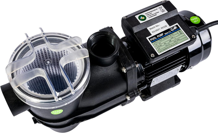 HST Profi Leis Poolpumpe 10 m3, 10020 Liter/Std, 400 W I Erweiterbare Filterpumpe mit geringer Energ